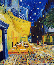 Van Gogh, Terrasse du café le soir