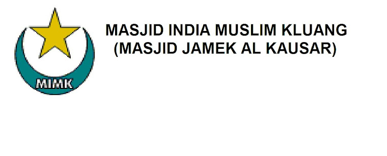 MASJID INDIA MUSLIM KLUANG