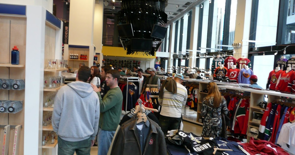 Male Martha NHL Store Opens Up In New York City