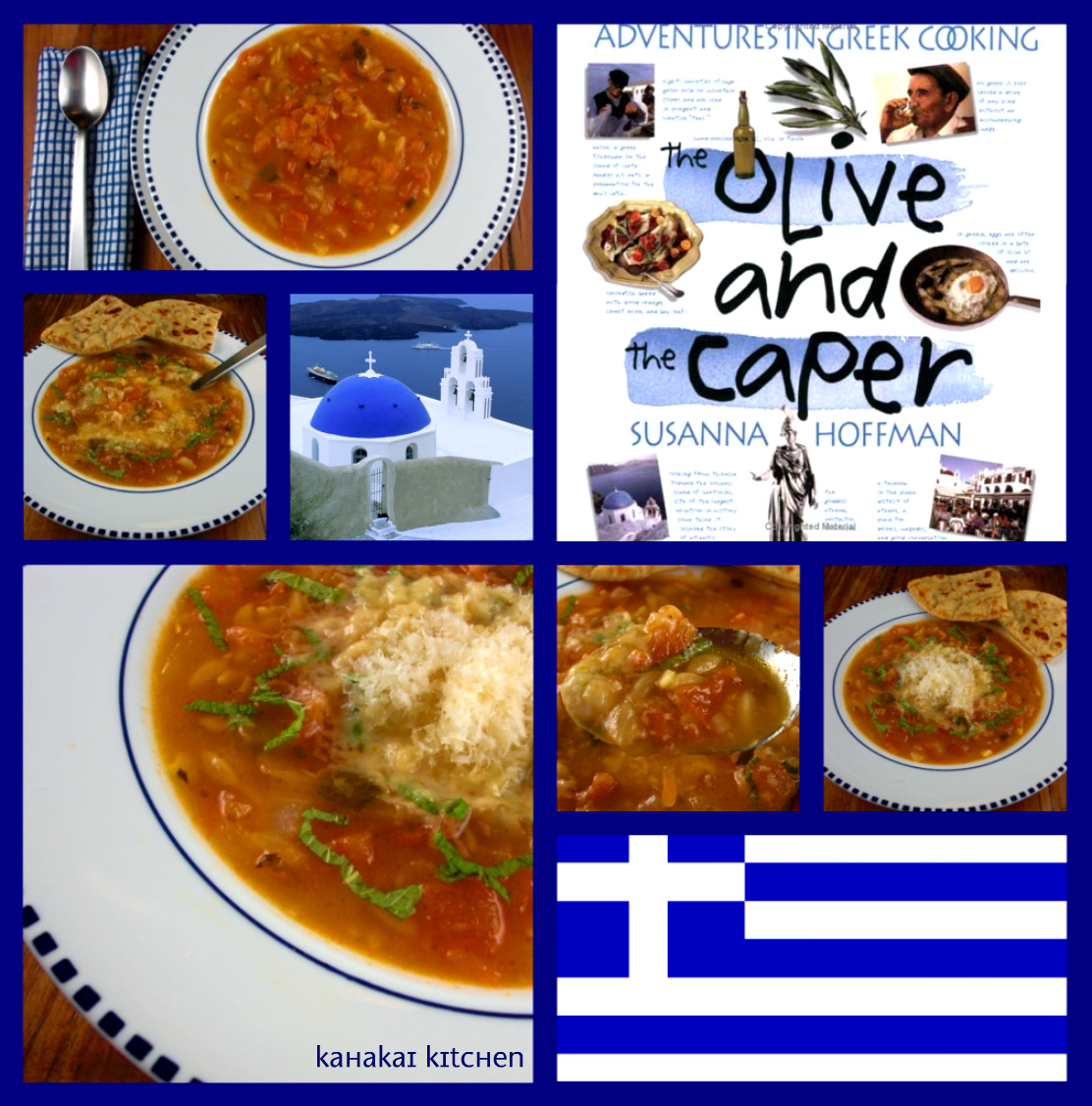 Kahakai Kitchen Greek Manestra (Tomato & Orzo Soup) for Souper (Soup