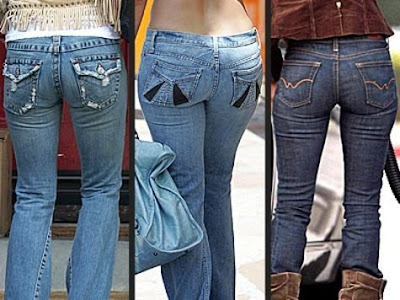 jeans with big back pockets