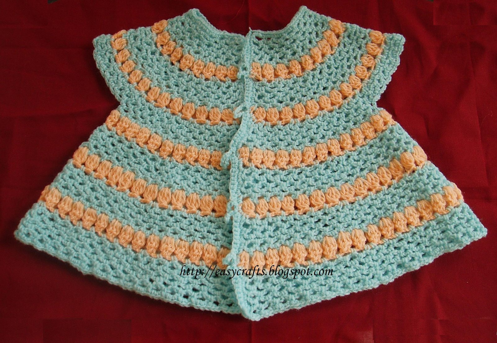Easy Crafts - Explore your creativity: Baby Sweater -Crochet