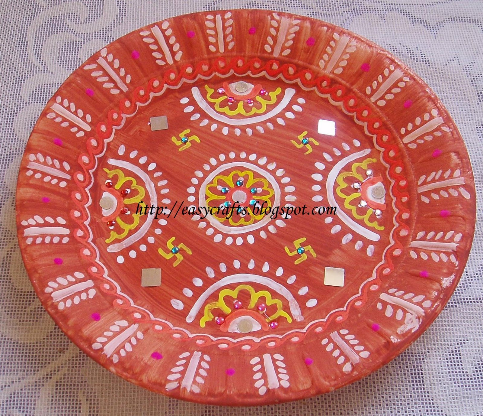 Easy Crafts Explore Your Creativity Decorative Plate Wall Hanging