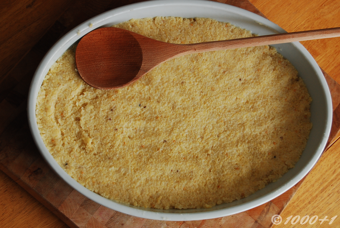 [1000+1] Pasta Adyga Millet Spoon Bread