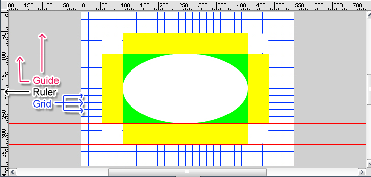 paint 3d ruler grid