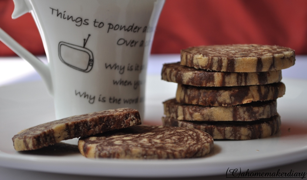 Peanut Butter N’ Chocolate Marble Cookies A Homemaker's Diary