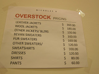 小毛儿报告：Nicholas K sample sale - 小毛儿 - 小毛儿的博客