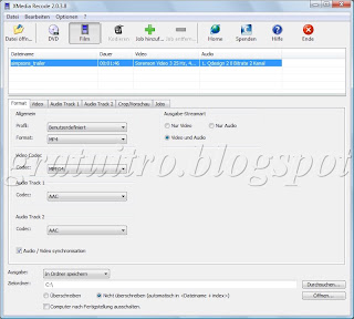XMedia Recode 3.01.6 (exe/portabil) – Audio/video converter