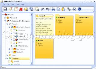 AllMyNotes Organizer Portabil 2.51