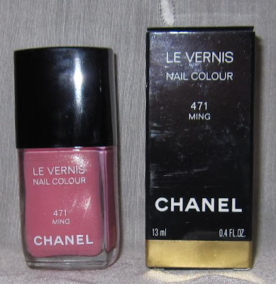 Blushed Wombat: Chanel Le Vernis Nail Colour #471 Ming 2009 swatch
