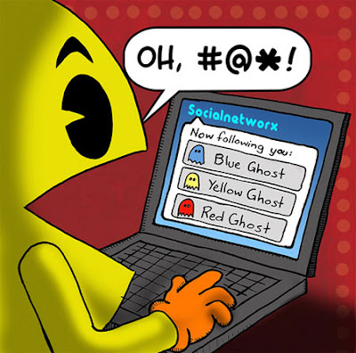 pacman twitter follow