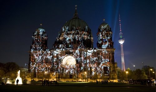 Festival das Luzes na Catedral de Berlim Festival das Luzes na Catedral de Berlim