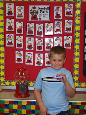 Mrs. Bumgardner's 1st Grade Class: Gumball Math