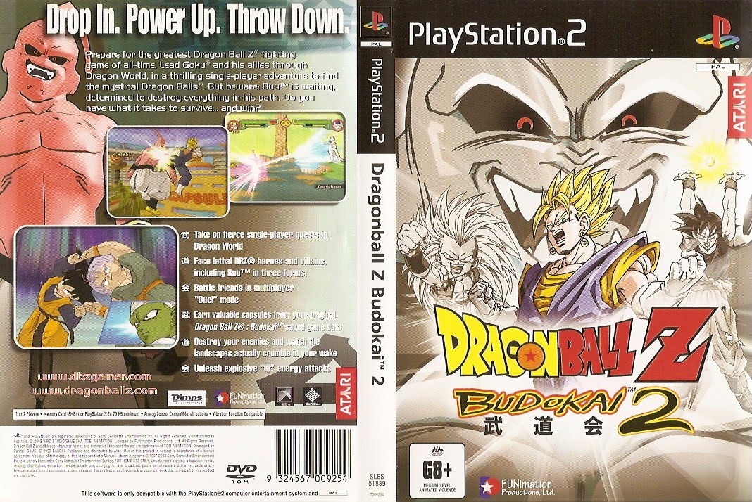 CHEAYS FOR PS2 BUDOKAI 2 cheays for ps2 budokai 2: