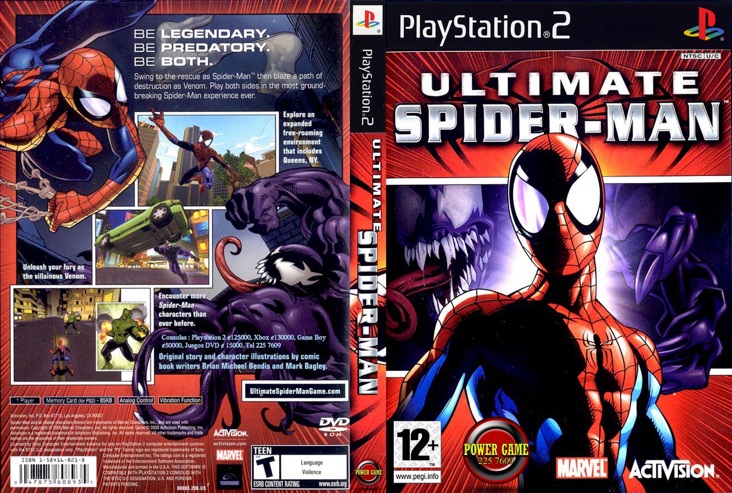 Spiderman 1 Ps2