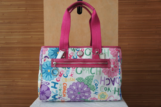 ITEM 8 - Coach Daisy Flower Floral Tote Bag - Just released