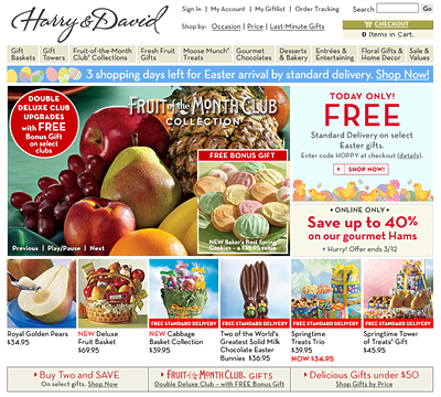 Harry & david coupon codes