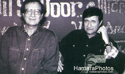 Dev Anand with brother Vijay Anand