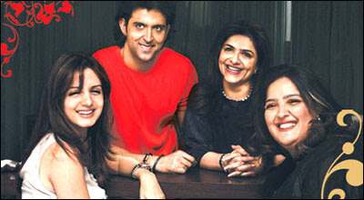 Sunaina Roshan & Hrithik Roshan