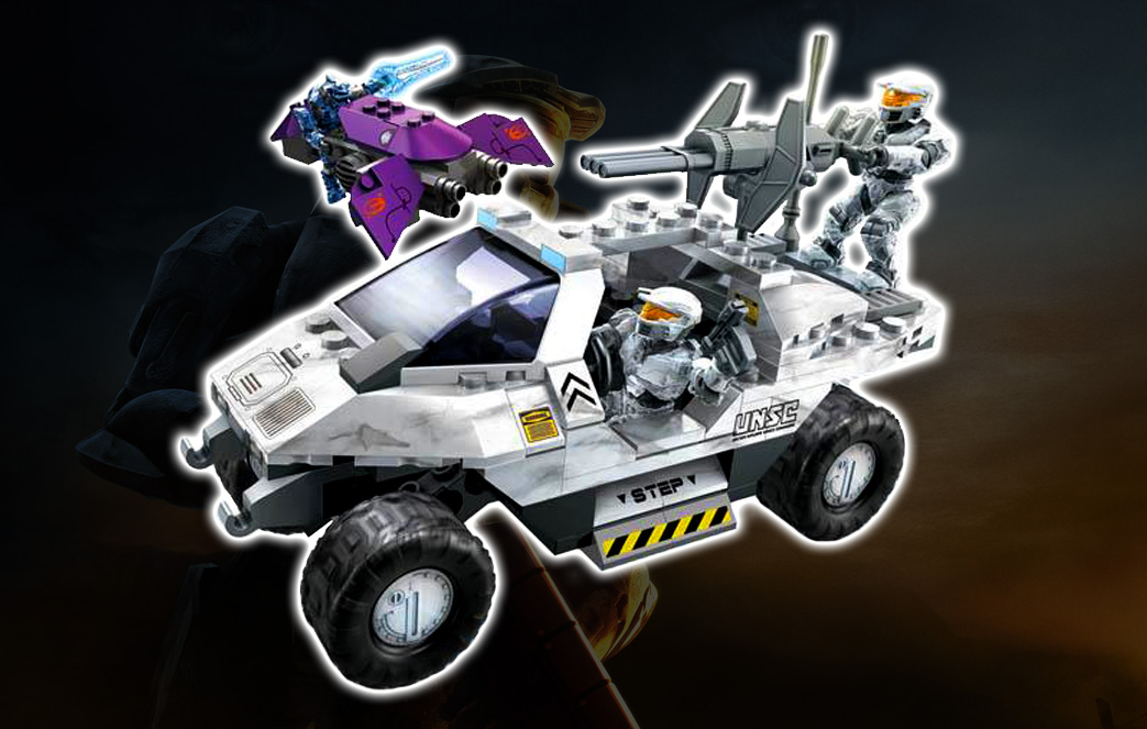 The Plastic League: HALO: “Wolverine” y “Warthog” de Mega Bloks