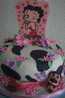 Butterfly Cake Betty Boob Cake
