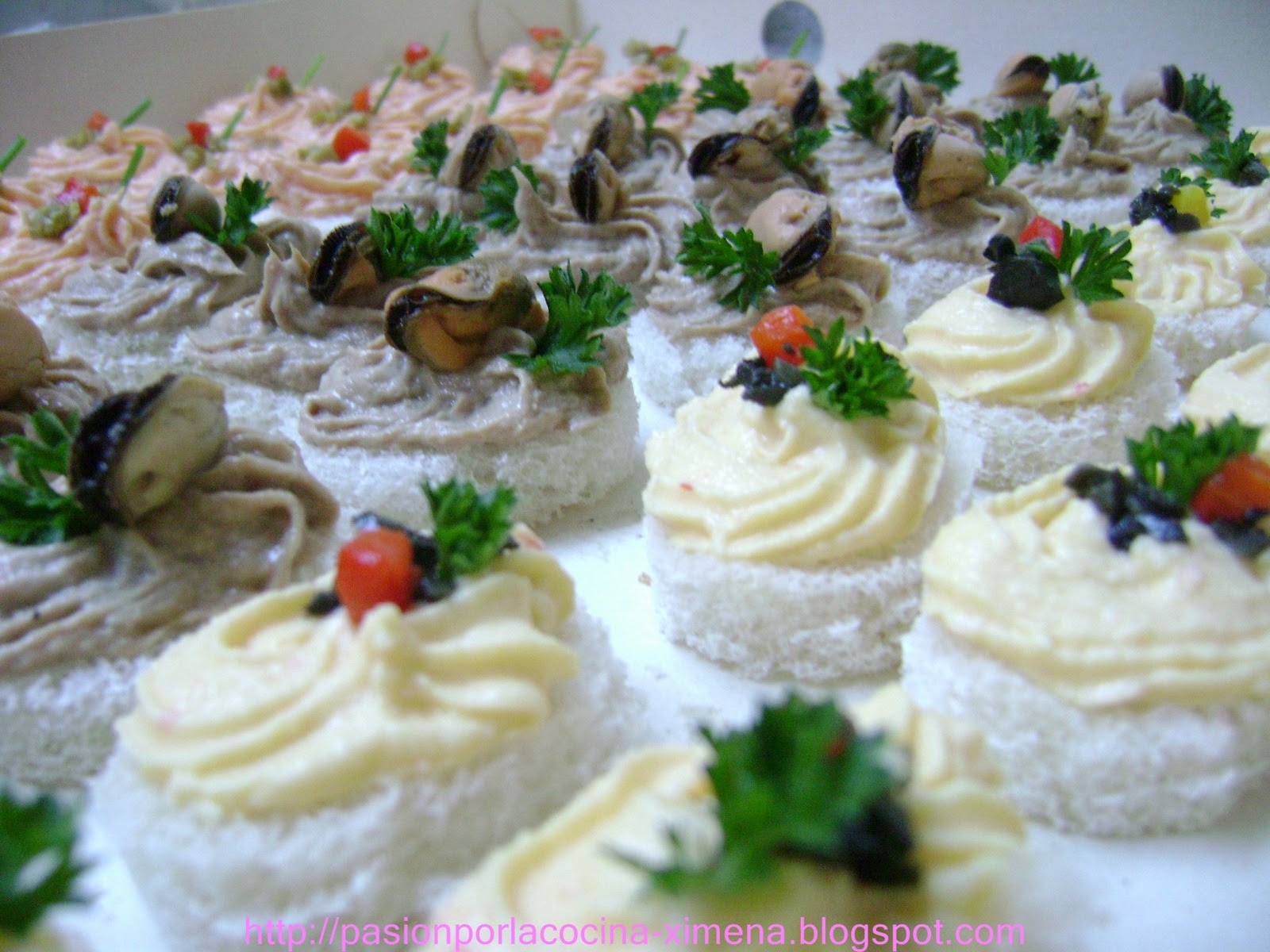 Cocina y algo más Más ideas para decorar tus canapés