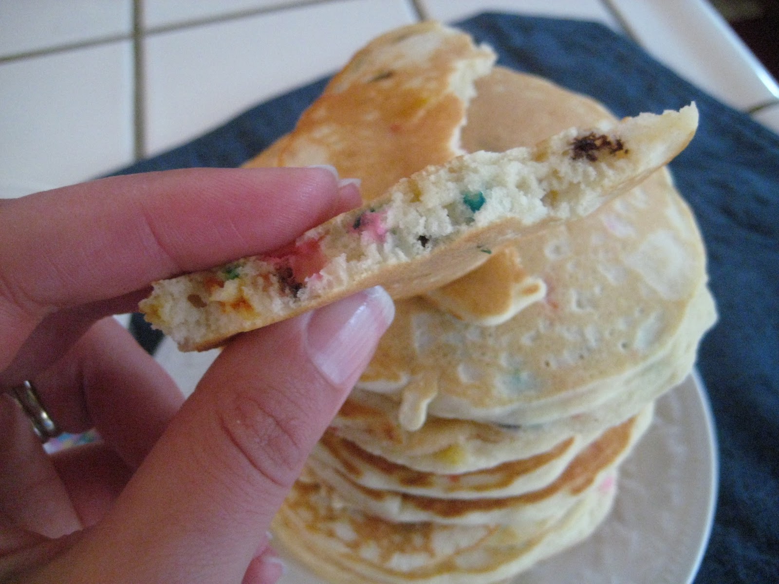 Sprinkle Pancakes Crazy for Crust