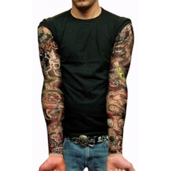 Made from stretchable nylon material, Are you have sleeves tattoos ?