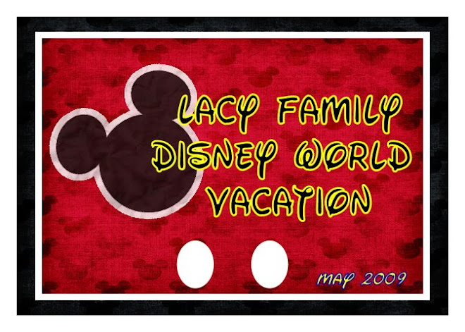 Lacy Family Disney World Vacation
