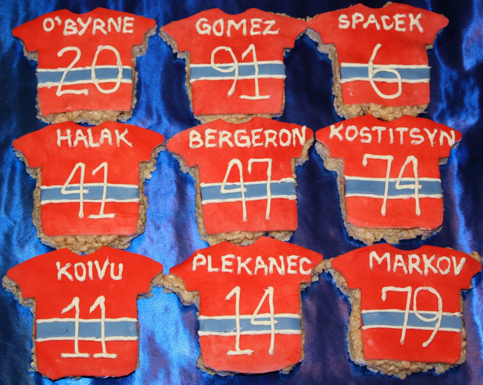 Montreal Canadiens Cupcakes