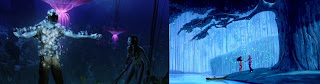 Avatar x Pocahontas - folhas ou sementes mágicas são um sinal Avatar x Pocahontas - folhas ou sementes mágicas são um sinal