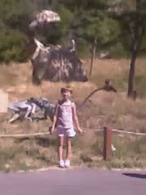 McKenzie at the dinosaur park in utah!!!!