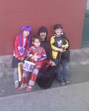 here is daniel and the kids together downtown