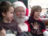 spencer and sissy with santa