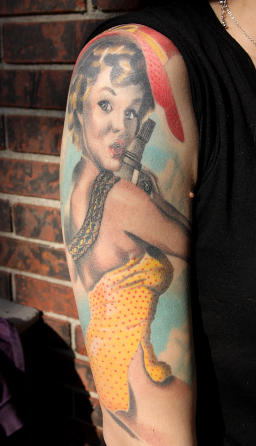 I wanted a pinup tattoo and