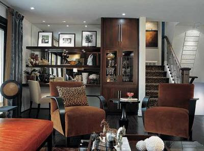 OHMIGOSH! DESIGN BLOG: Orange and Blue, Sitting In a Tree...