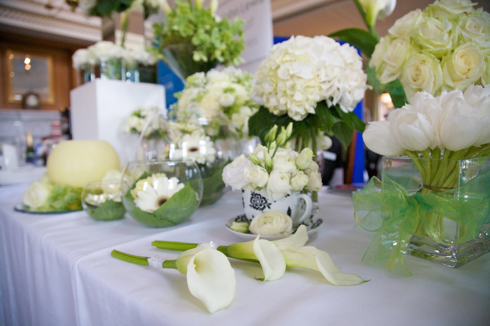 Wedding Fair Tables