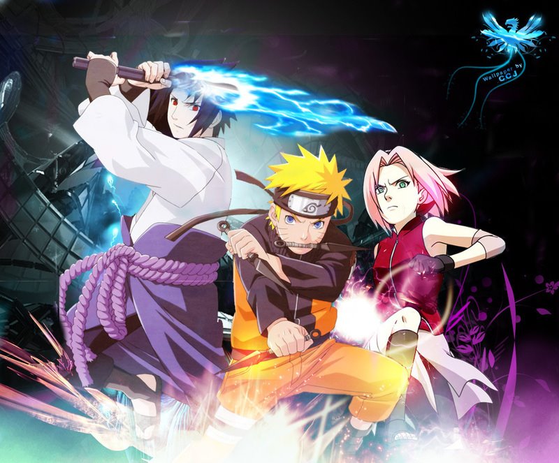 نجوم الأنمي.. Naruto,Sasuke+y+Sakura