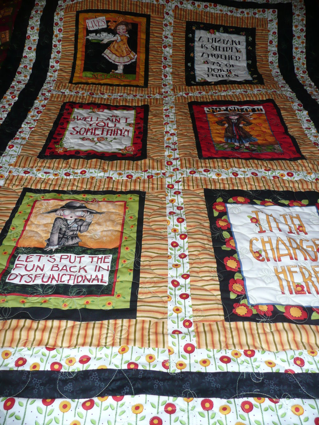 Acorn Ridge Quilting Jane's Mary Engelbreit Quilt