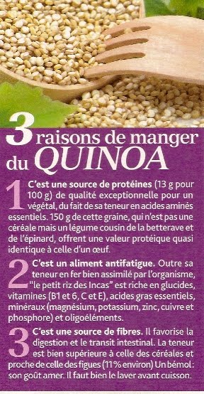 Qui dit Quinoa ?