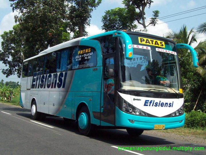 Bus Efisiensi Jogja-Cilacap