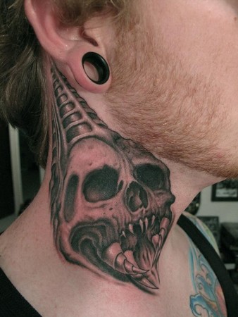 Neck Tattoo