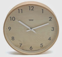 [plywood+clock]
