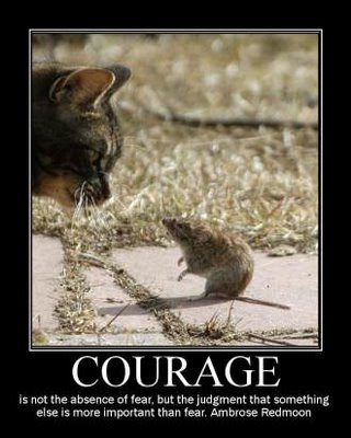 Courage and Sacrifice.