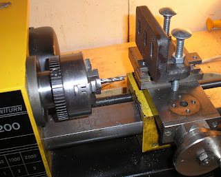 Mounting the bars for milling