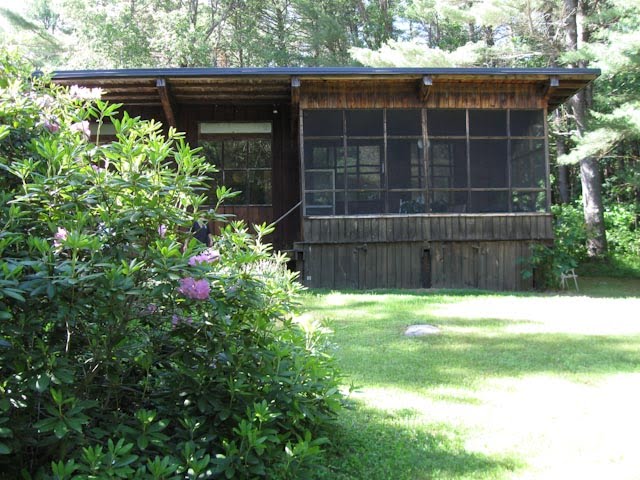 View of Screened Front Porch