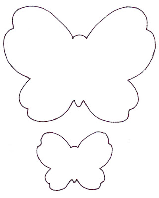 Butterfly Wings Template