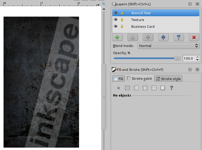 Creating a business card using Inkscape Tutorial Geek