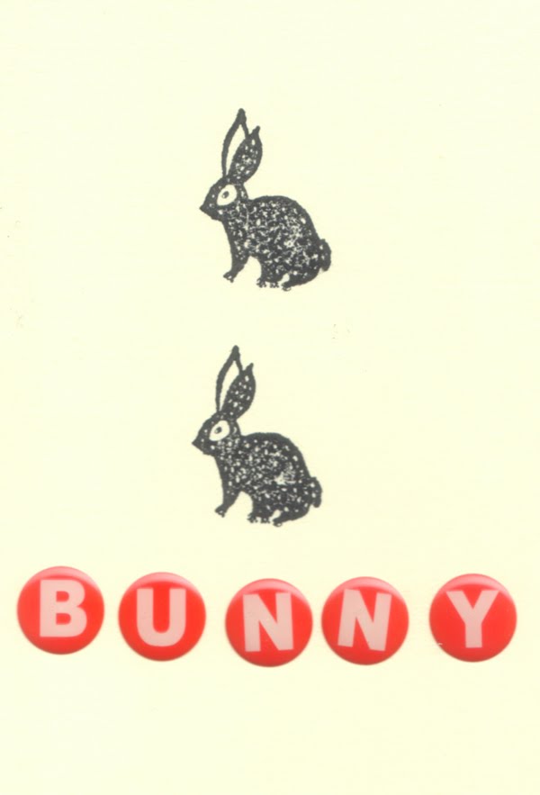 bunny stamp