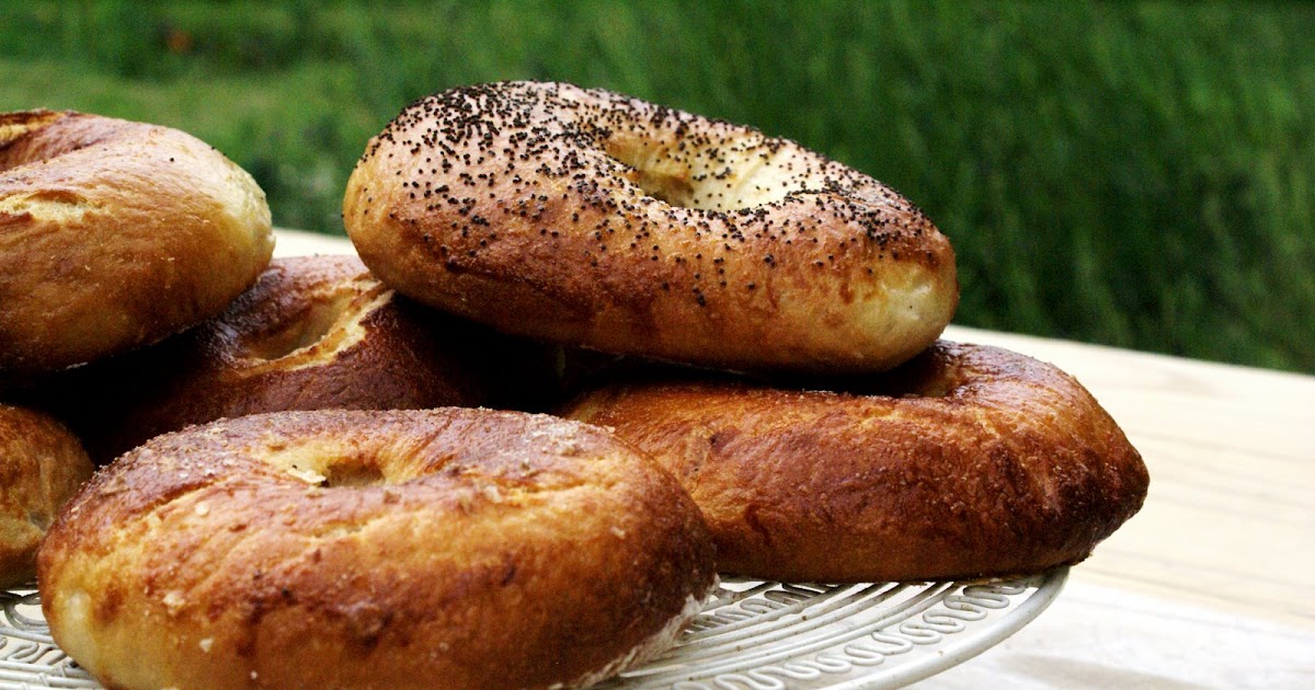 Just Cook It Eating New York Bagels in the Park (+recipe)